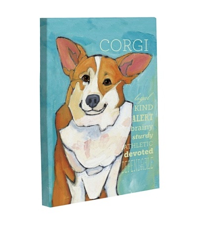 One Bella Casa “Corgi 2” Giclée Canvas Wall Décor