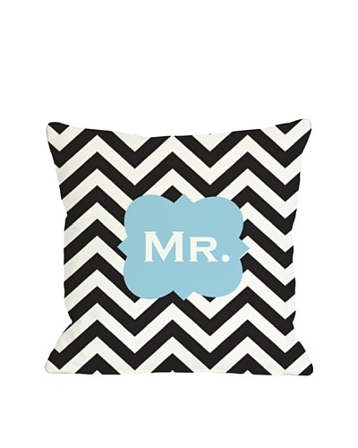 One Bella Casa Mr. Chevron Pillow