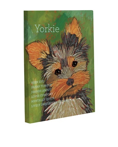 One Bella Casa “Yorkie 1” Giclée Canvas Wall Décor