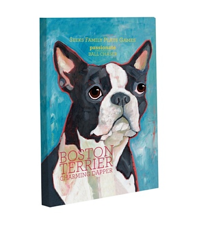 One Bella Casa Boston Terrier 1 Giclée Canvas Wall Décor