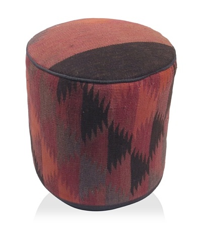 Momeni One-of-a-Kind Hand-Made Kilim Ottoman