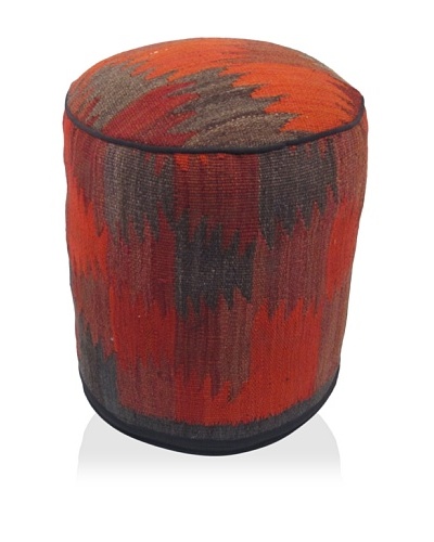 Momeni One-of-a-Kind Hand-Made Kilim Ottoman