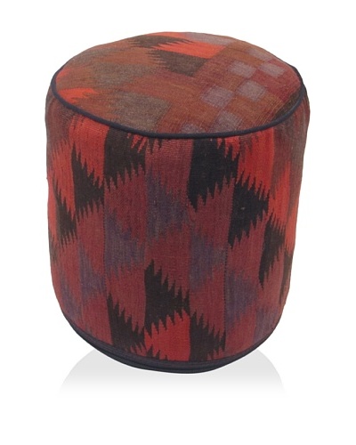 Momeni One-of-a-Kind Hand-Made Kilim Ottoman