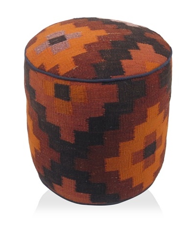 Momeni One-of-a-Kind Hand-Made Kilim Ottoman