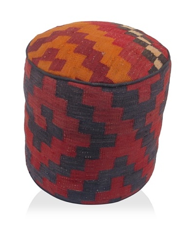 Momeni One-of-a-Kind Hand-Made Kilim Ottoman