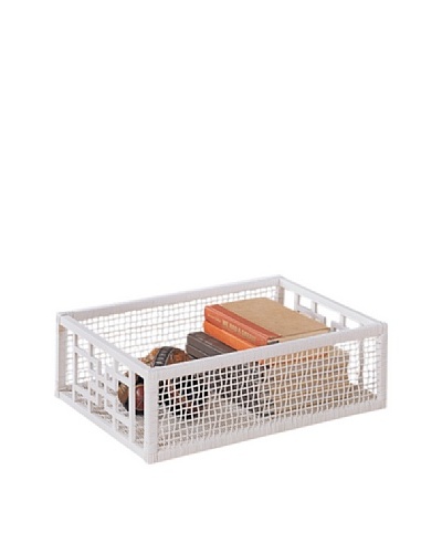 Organize It All Solar Rectangular Basket