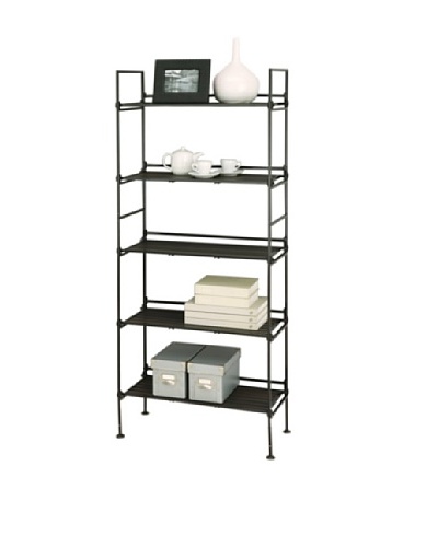 Organize It All Ebonize 5-Tier Shelf