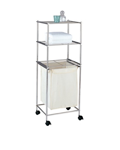 Organize It All Metro 3 Tier Laundry Cart