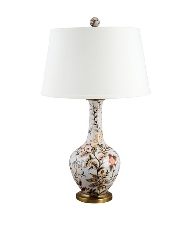 Oriental Danny Floral Lamp
