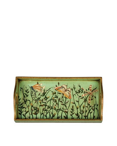 Oriental Danny Butterfly Bliss Wooden Tray