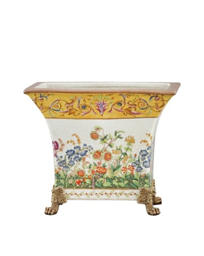 Oriental Danny Wild Breeze Rectangular Porcelain Planter