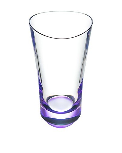 Orrefors Set of 2 Tre Highball Glasses, Violet