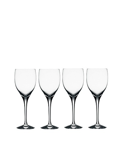 Orrefors Set of 4 Illusion Wine Glasses