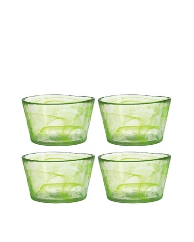 Orrefors Set of 4 Small Mine Bowls