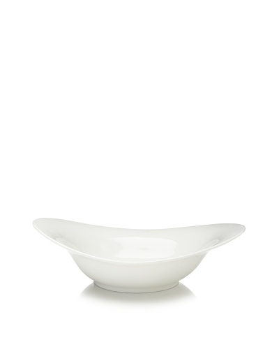 10 Strawberry Street Whittier Swoop Bowl, White