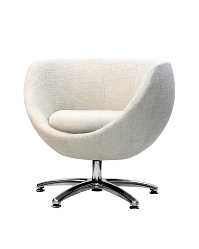 Overman International Five Prong Base Globus Chair, Oatmeal