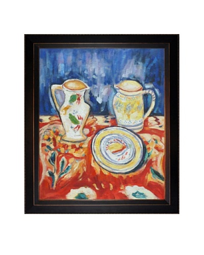 Oil Reproduction of Alfred Maurer’s “Still Life with Breton Pottery,” 1910