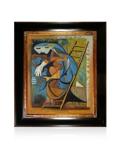 Pablo Picasso Farmers Wife on a Stepladder, 20 x24