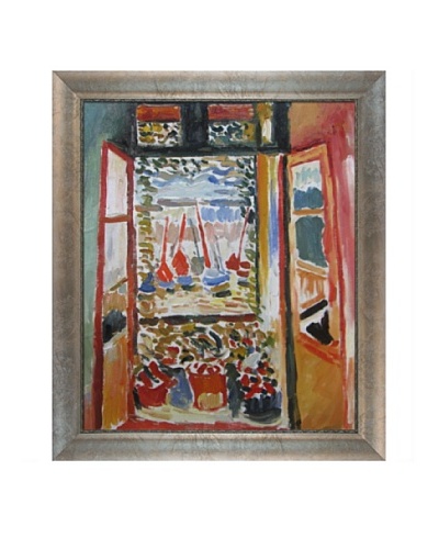 “Open Window Collioure” Framed Reproduction Oil Painting by Henri Matisse