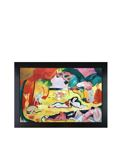 “The Joy of Life” Framed Reproduction Oil Painting by Henri Matisse