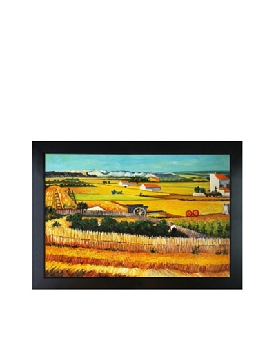 Vincent Van Gogh The Harvest Framed Oil Painting