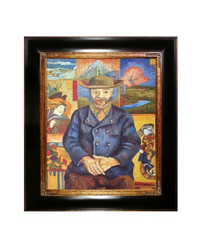 Vincent Van Gogh Portrait of Pere Tanguy Framed Oil Painting, Final Version