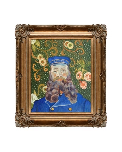 Vincent Van Gogh Portrait of the Postman Joseph Roulin Framed Oil Painting