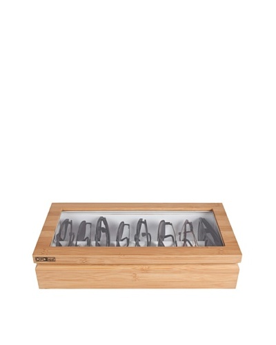 OYOBox Luxury European Inspired Eyewear Organizer, Bamboo