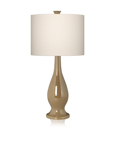 Pacific Coast Lighting Camel Ceramic Vase Lamp [Pleated]