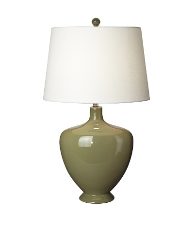 Pacific Coast Lighting Ivanhall Green Moss Table Lamp