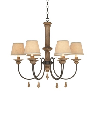 Pacific Coast Lighting Grand Maison Chandelier, Weathered Woodland