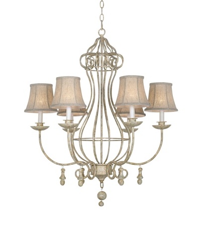 Pacific Coast Lighting Grand Maison Chandelier, Aged Beige