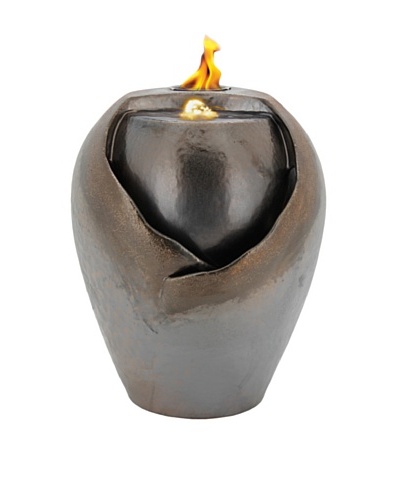 Pacific Décor Two-Tone LED Flame Fountain [Brown]