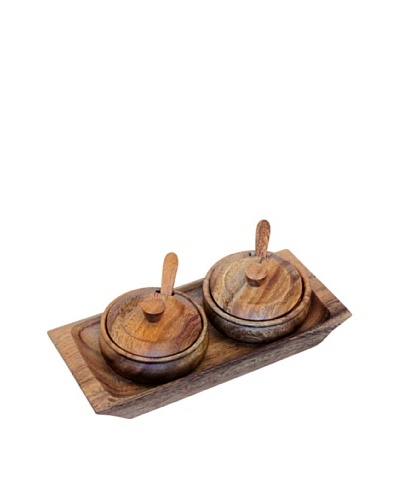 Pacific Merchants 7-Piece Condiment Set