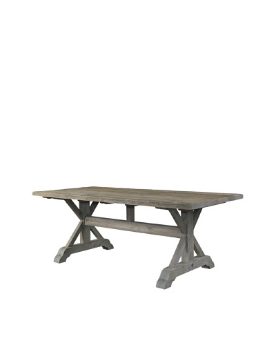 Padma's Plantation Salvaged Wood Dining Table, Natural