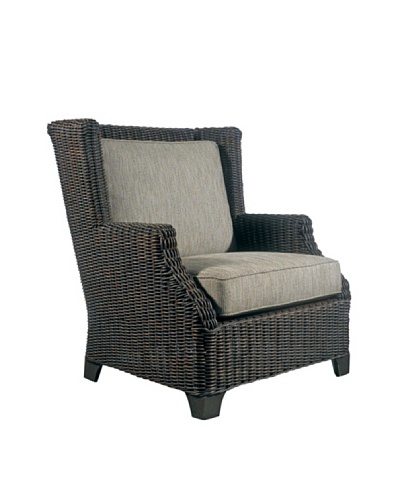 Padma’s Plantation Outdoor Terrace Lounge Chair, Espresso