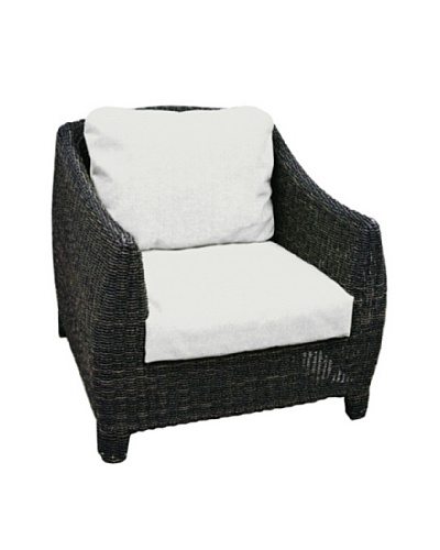 Padma's Plantation Outdoor Bay Harbor Lounge Chair, Espresso