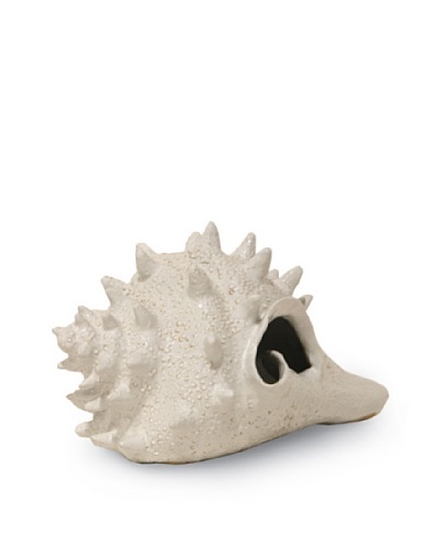 Palecek Large Ceramic Conch Shell