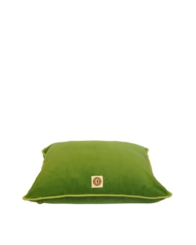 House of Barker Eco-Fleece Bed, Green, Medium