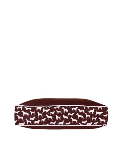 Harry Barker Kennel Club Rectangular Bed, Brown, Medium