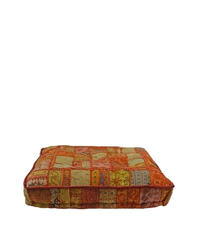 Melange Home Yoga Pillow, Large, Masala Chai
