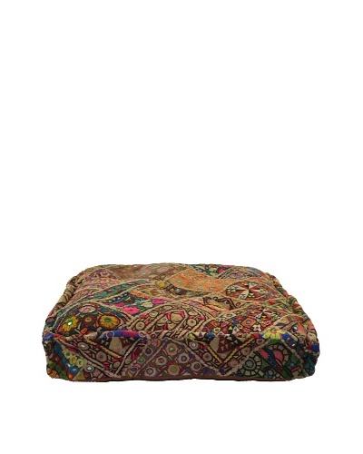 Melange Home Yoga Pillow, Large, Old Jati
