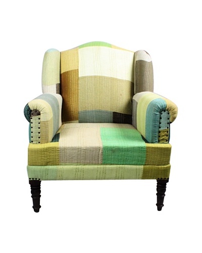 Melange Home Bengali One-of-a-Kind Chair, Mixed Citrus