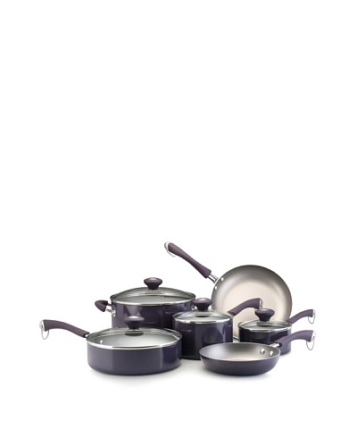 Paula Deen Traditional Porcelain 10-Piece Set [Purple]