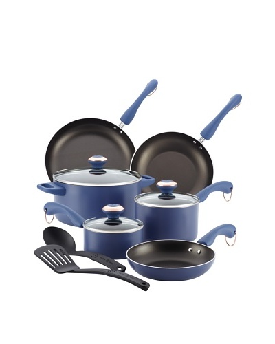 Paula Deen Signature Aluminum Nonstick Dishwasher Safe 11-Piece Cookware Set