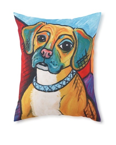 Pawcasso Puggle Pillow