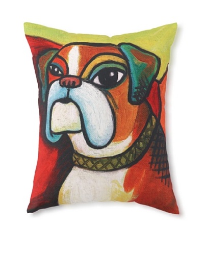 Pawcasso Boxer Pillow