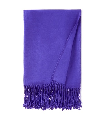 pür cashmere Viscose Bamboo Throw, Morning Glory, 50 x 65