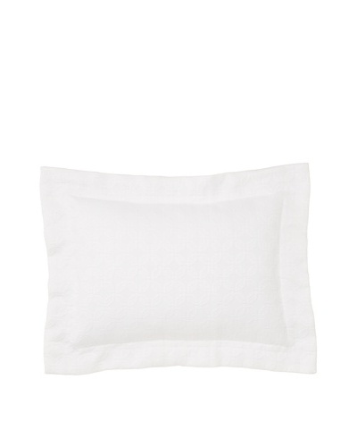 Peacock Alley Villa Matelassé Boudoir Pillow [White]