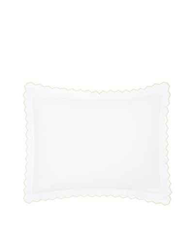 Peacock Alley Luxury Linens Calypso 400-Thread-Count 100-Percent Egyptian Cotton Percale Pillow Sham...